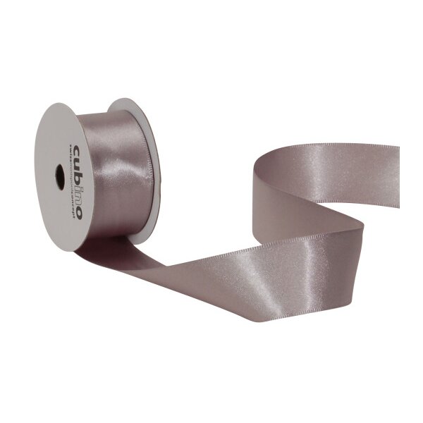 SPYK Satinband Cubino 2082.2564 25mmx4m silber