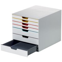 DURABLE Schubladenbox VARICOLOR 7, mit 7 Schubladen