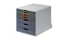 DURABLE Schubladenbox Varicolor 7 -C4 7607 27 farbige...