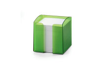 DURABLE Zettelbox Trend 10x10cm 1701682017 grün-transp.