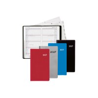 BIELLA Agenda Luzern 2027 855512020027U 1M/2P noir ML 8.7x15.3cm