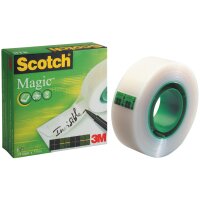 3M Scotch Klebefilm Magic 810, unsichtbar, 19 mm x 66 m