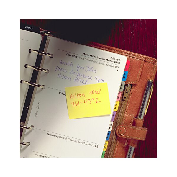 Post-it Haftnotiz-Würfel notes, 76 x 76 mm, gelb