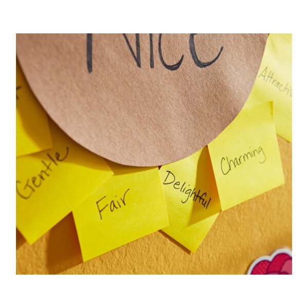 Post-it Haftnotiz-Würfel notes, 76 x 76 mm, gelb