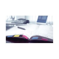 Post-it Marque-page adhésif Index, 25,4 x 43,2 mm, bleu