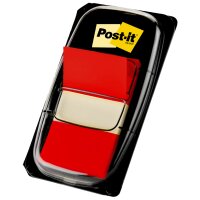 Post-it Marque-page adhésif Index, 25,4 x 43,2 mm, orange