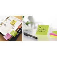 tesa Neon Notes Haftnotizen, 40 x 50 mm, 3-farbig