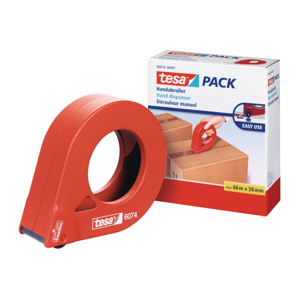 TESA Abroller 38mm×66m 607400001 orange