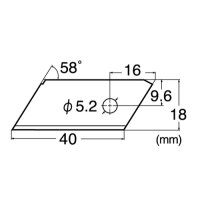 NT Lames pour cutter 9mm BZL200P 2 pcs.
