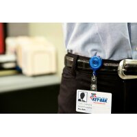 RIEFFEL SWITZERLAND Badgehalter A15272 blau