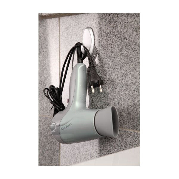 tesa Powerstrips Crochet adhésif LARGE, oval, blanc