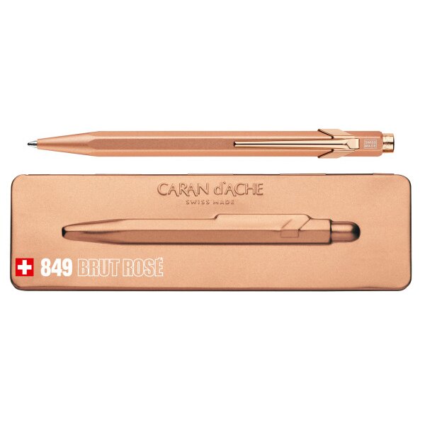 CARAN DACHE Kugelschreiber 849 mit Etui 849.997 brut rosé