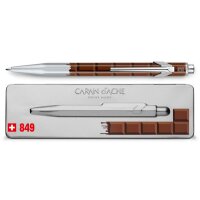 CARAN DACHE Stylo à bille 849 849.752 chocolat...