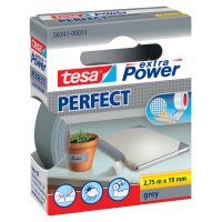 tesa Gewebeband extra Power PERFECT, 19 mm x 2,75 m, blau