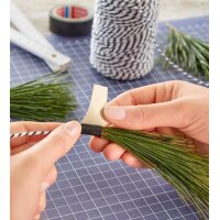 tesa Ruban adhésif toilé, 19 mm x 2,75 m, jaune