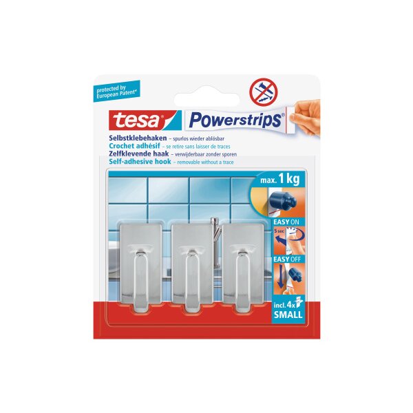 TESA Powerstrips S 575400001 chrom