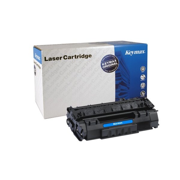 KEYMAX Cartouche CLR noir Q5949AKEY p. HP LJ 1160/1320 2500 pages