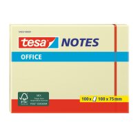 TESA Office Notes 75x100mm 576570000 gelb 100 Blatt