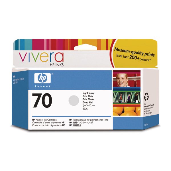 HP Cart. dencre 70 light grey C9451A DesignJet Z2100/3100 130ml