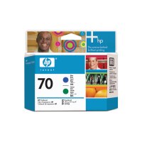 HP Tête dimp. 70 blue/green C9408A DesignJet...