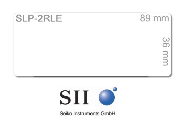 SEIKO Etiquettes adresse 36x89mm SLP-2RLE blanc, standard 2x260 pcs.