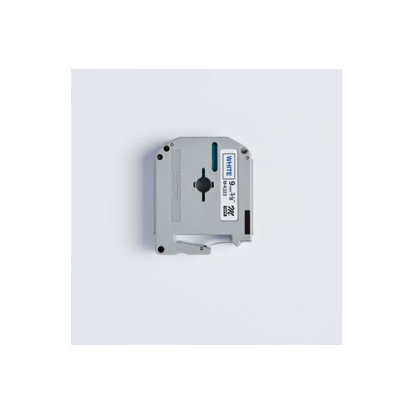 PTOUCH Band, nicht lam. blau/weiss M-K223 zu PT-65/75/85/110 8mx9mm