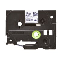 PTOUCH Ruban textile bleu/blanc TZe-FA3 pour...