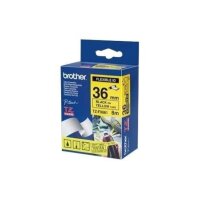 PTOUCH Flexitape laminé noir/jaune TZe-FX661 pour...