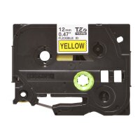 PTOUCH Flexitape laminé noir/jaune TZe-FX631 pour...
