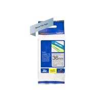 PTOUCH Flexitape lam. noir/argent-mat TZe-M961 pour...