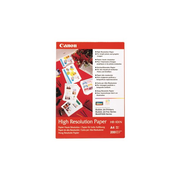 CANON Papier High Resolution A4 HR101NA4 Bubble-Jet, 106g 50 Blatt