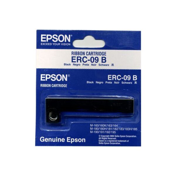 EPSON Farbband Nylon schwarz S015354 ERC 09, HX 20 4 mm x 0,205 m