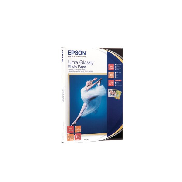 EPSON Ultra Glossy Photo 10x15cm S041943 Stylus DX 3800 300g 50 Blatt