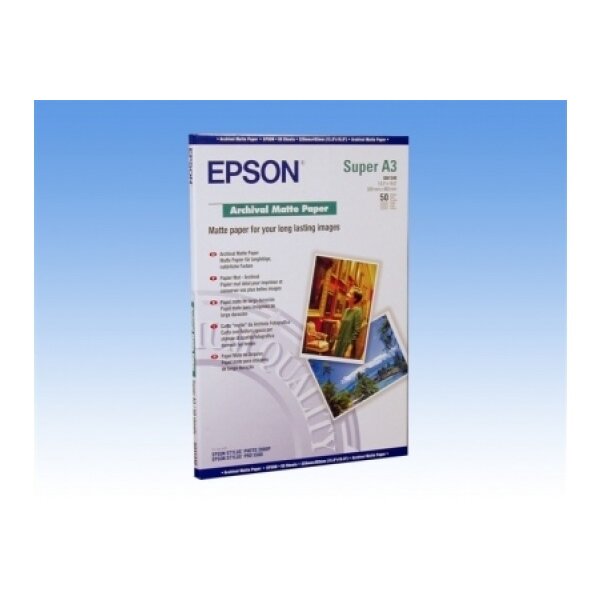 EPSON Enhanced Matte Paper 192g A3+ S041719 Stylus Photo 4800 100 Blatt