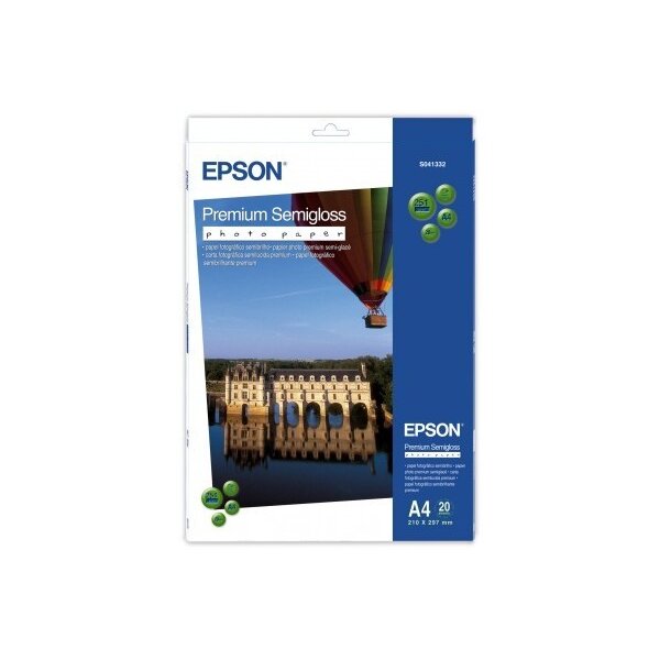 EPSON Premium semigl. Photo Paper A4 S041332 InkJet 251g 20 Blatt