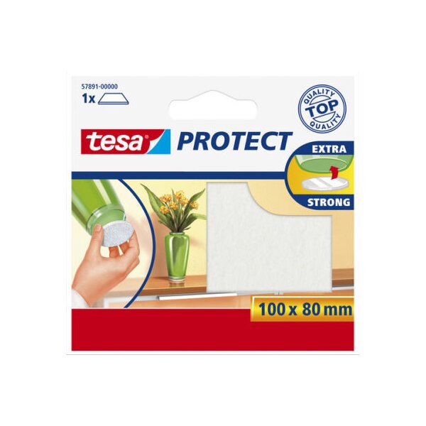 tesa Protect Filzgleiter, weiss, Durchmesser: 26 mm