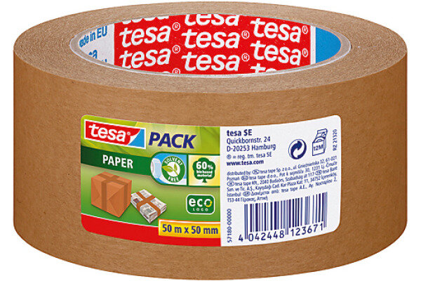 TESA Ruban demballage Eco 50mmx50m 571800000 brun