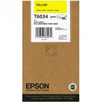 EPSON Tintenpatrone yellow T603400 Stylus Pro 7880 9880...