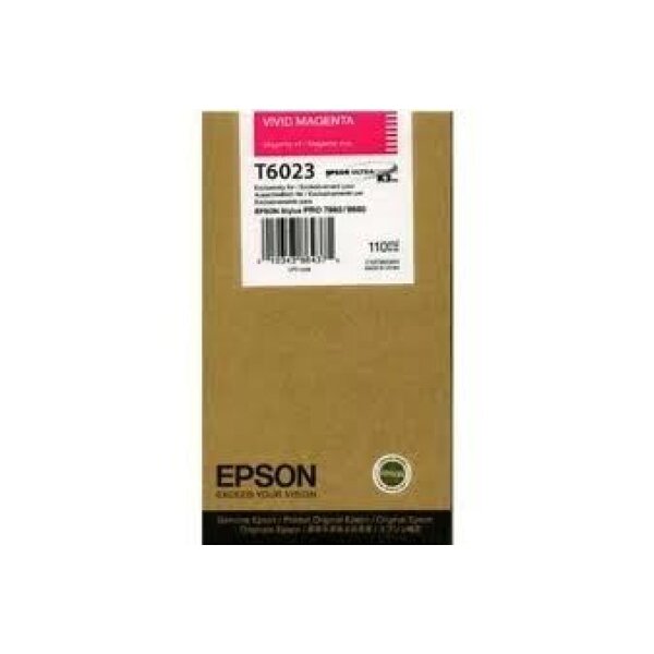 EPSON Cart. dencre vivid magenta T602300 Stylus Pro 7880/9880 110ml