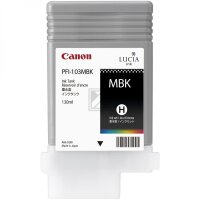 CANON Tintenpatrone matt schwarz PFI-103MBK iPF 6100 130ml