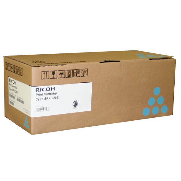 RICOH Toner cyan 407645 SP C220 2000 Seiten
