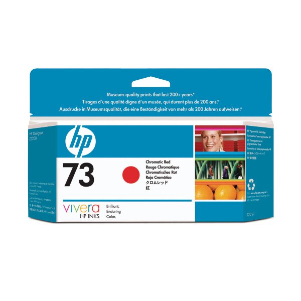 HP Tintenpatrone 73 chromatic red CD951A DesignJet Z3200 130ml