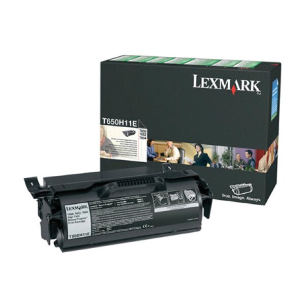 LEXMARK Toner-Modul HY return schwarz T650H11E T652/654 25000 Seiten