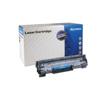 KEYMAX Cartouche CLR noir CB436AKEY pour HP LJ P1505 2000...