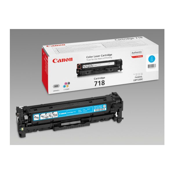 CANON Cartouche toner 718 cyan 2661B002 LBP 7200 2900 pages