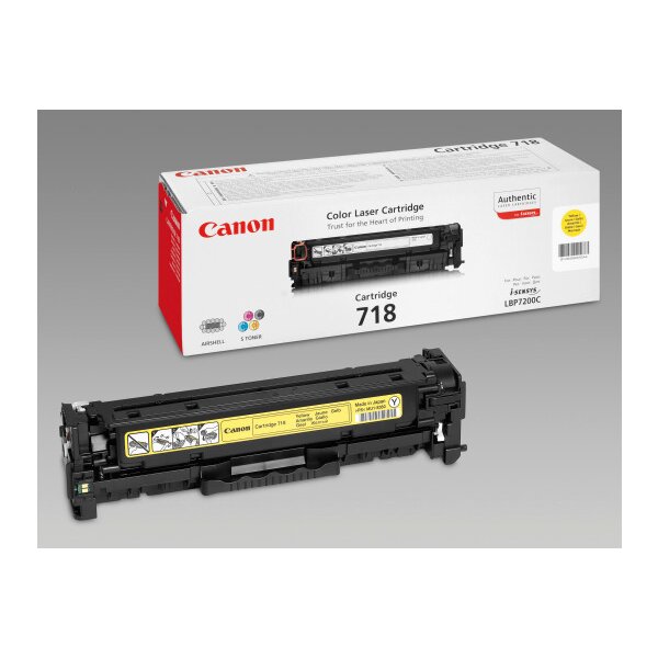 CANON Toner-Modul 718 yellow 2659B002 LBP 7200 2900 Seiten