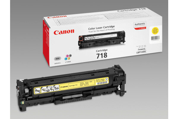 CANON Toner-Modul 718 yellow 2659B002 LBP 7200 2900 Seiten