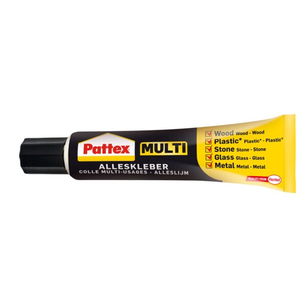Pattex Alleskleber Multi, lösemittelfrei, 20 g Tube