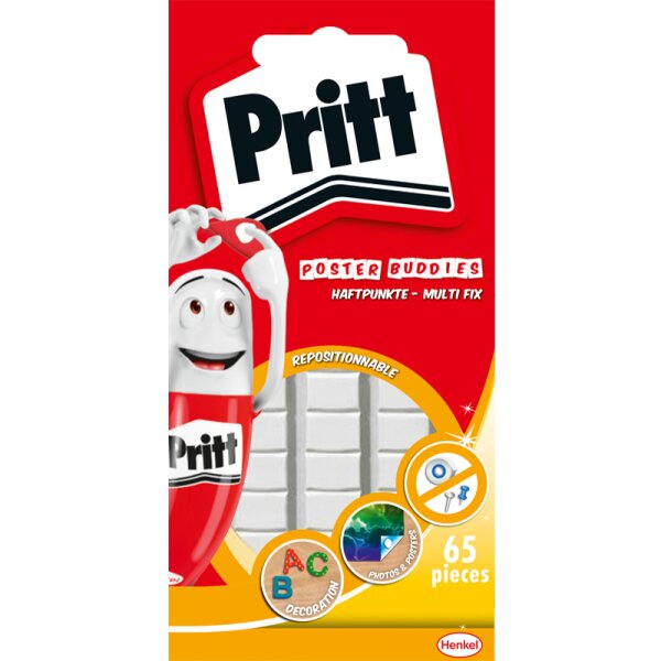 Pritt Pâte à fixer Multi-fix, détachable, blanc