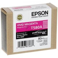 EPSON Tintenpatrone vivid magenta T580A00 Stylus Pro 3880...